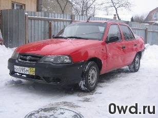 Битый автомобиль Daewoo Nexia